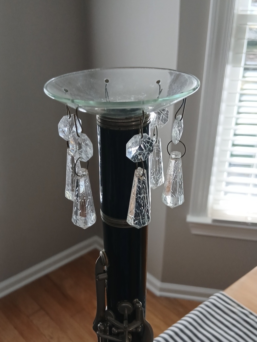 Crystal Bobeche... Up To Two!